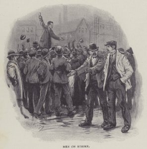 Hombres en Huelga de Paul Hardy