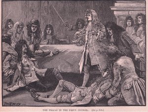 La refriega en el Consejo Privado AD 1711