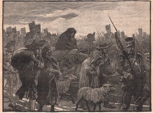 La retirada de Wellington de Coimbra AD 1810