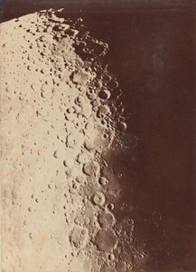Fotografía lunar, Polo Sur, 1890 de Paul Henry