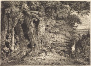 Entrada al bosque de Paul Huet