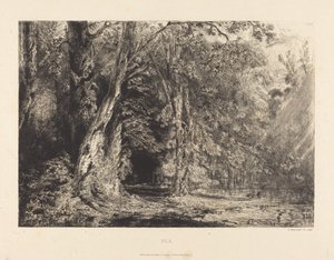 La isla Seguin inundada de Paul Huet
