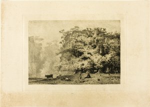 Cerca de Fontainebleau de Paul Huet