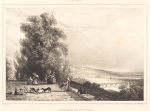 Terraza de St. Cloud de Paul Huet