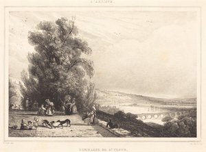Terraza de Saint-Cloud de Paul Huet