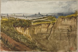 Vista de París, desde Meuden de Paul Huet