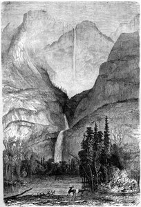 Cataratas de Yosemite, California, siglo XIX