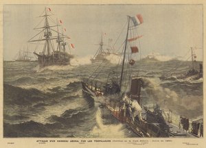 Ataque a un buque insignia por botes torpederos
