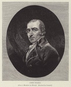 James Gillray, caricaturista, satirista y grabador inglés