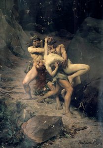 Una violación en la Edad de Piedra, 1888