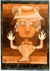 Una muñeca, 1923 de Paul Klee