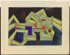 Architectur, Transparente-Estructural de Paul Klee