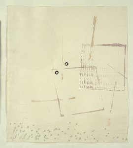 Una cara aquí también de Paul Klee
