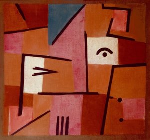 Vista desde el rojo de Paul Klee