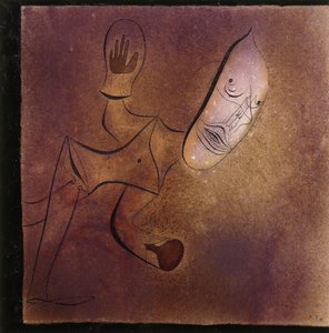 Brutal Pierrot; Brutaler Pierrot de Paul Klee