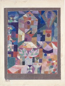 Jardín del castillo, 1919 de Paul Klee