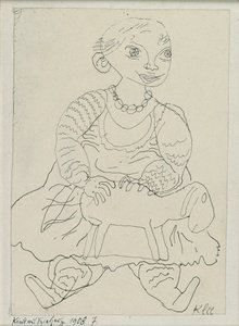 Niño con un juguete, 1908