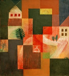 Coral y paisaje de Paul Klee