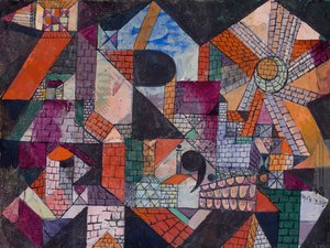 Ciudad R, 1919 de Paul Klee