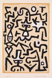 Volante de los cómicos de Paul Klee