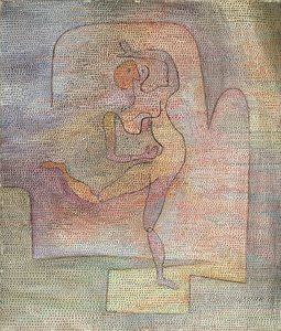 "Bailarina" - Pintura de Paul Klee (1879-1940) de Paul Klee