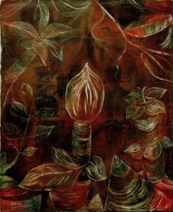 Imagen decorativa de plantas El brote de Paul Klee