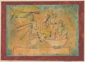 Destilación de peras, 1921 de Paul Klee