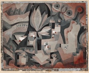 Jardín Seco y Fresco, 1921 de Paul Klee