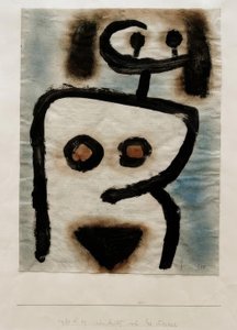 Un rostro también del cuerpo de Paul Klee