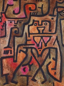 Brujas del bosque, 1938 de Paul Klee