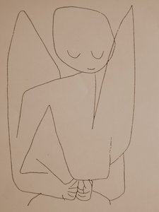 Ángel olvidadizo, 1939 de Paul Klee