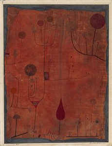 Frutas en rojo, 1930 de Paul Klee