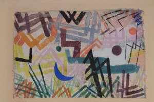 Juego de las fuerzas del paisaje de Lech de Paul Klee
