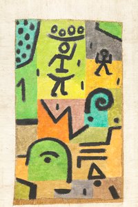Cosecha de limones (Zitronen Ernte) de Paul Klee
