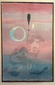Escena principal del ballet El juramento falso, 1922 de Paul Klee