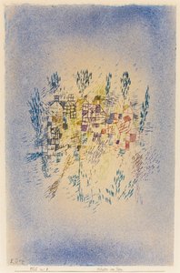 Casas junto al parque de Paul Klee