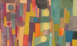 En el Estilo de Kairouan, Transferido a lo Moderado de Paul Klee