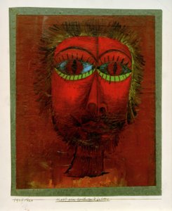 Cabeza de un famoso ladrón de Paul Klee