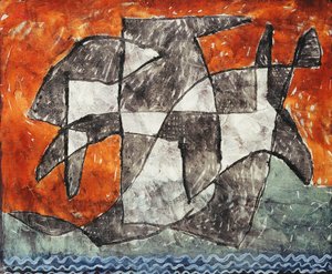 Fantasma del lago; véase Gespenst de Paul Klee