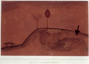 Paisaje en penumbra de Paul Klee