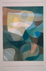 Luz ampliándose I, 1929 de Paul Klee