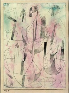 Pequeña fantasía de barco de vapor de Paul Klee