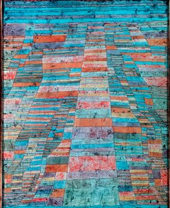 Carretera principal y carreteras secundarias Pintura de Paul Klee (1879-1940) 1929 Sol. 83x67 cm Colonia, Museum Ludwig de Paul Klee