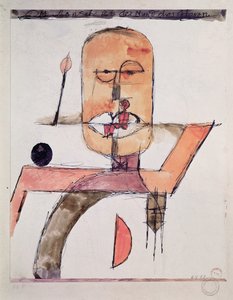 El hombre es la boca del Señor de Paul Klee