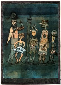 Máscaras, 1923 de Paul Klee