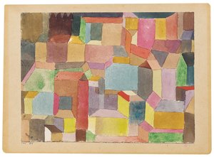 Ciudad medieval de Paul Klee