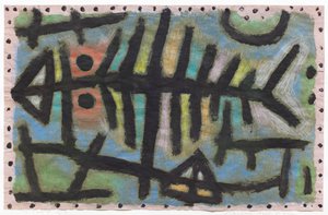 Pez ratón de fango (Pez Assel de fango) de Paul Klee