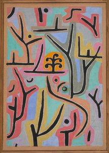 Parque cerca de Lu de Paul Klee