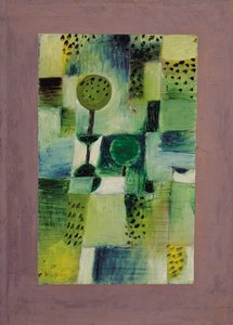 Park in the Rain; Park Picture in the Rain de Paul Klee