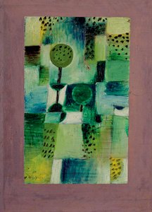 Parkbild bei Regen, 1920 de Paul Klee